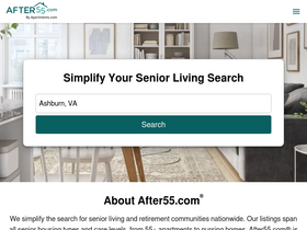 'after55.com' screenshot