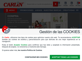 'carlin.es' screenshot