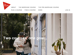'themarriagecourse.org' screenshot