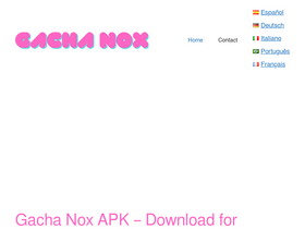 'gachanox.com' screenshot