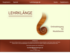 'lehrklaenge.de' screenshot