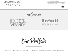 'decoratingden.com' screenshot