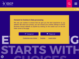 'escpeurope.eu' screenshot