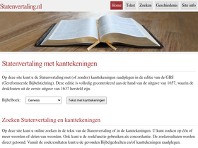 'statenvertaling.nl' screenshot