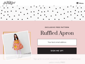 'seekatesew.com' screenshot