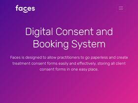 'facesconsent.com' screenshot