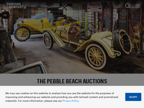 'goodingco.com' screenshot