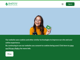 'datcu.org' screenshot
