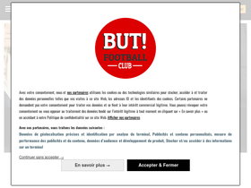 'butfootballclub.fr' screenshot