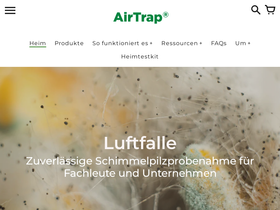 airtrap.eu homepage screenshot