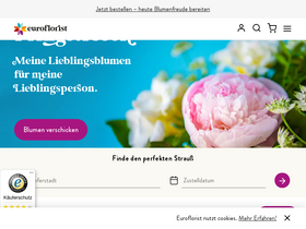 'euroflorist.de' screenshot