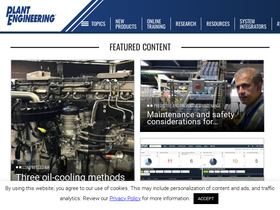 'plantengineering.com' screenshot