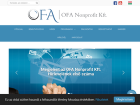'ofa.hu' screenshot