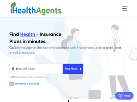 'ihealthagents.com' screenshot