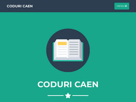 'caen.ro' screenshot