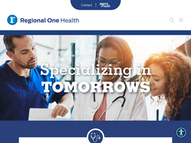 'regionalonehealth.org' screenshot