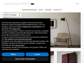 civicoquattro.it homepage screenshot