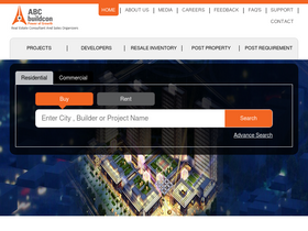 'abcbuildcon.in' screenshot