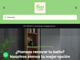 5up.com homepage screenshot