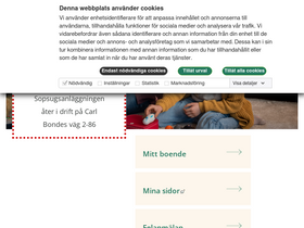 'hasselbyhem.se' screenshot