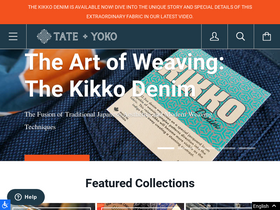 'tateandyoko.com' screenshot