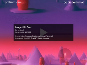 Pollinations - Unleash creativity with AI: generate, collaborate, evolve—open source platform.