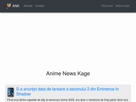 Top 46 Similar websites like anime-kage.net and alternatives