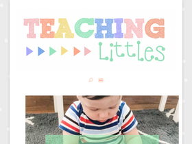 'teachinglittles.com' screenshot