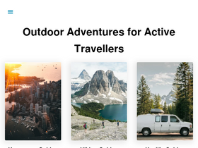 'thatadventurer.co.uk' screenshot