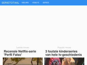 'serietotaal.nl' screenshot