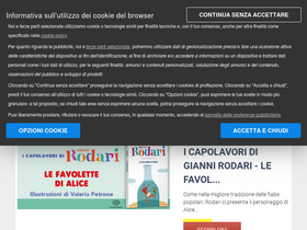 'mondadoriperte.it' screenshot