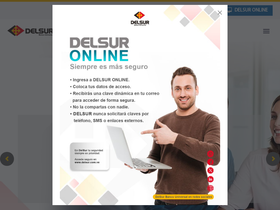 'delsur.com.ve' screenshot