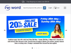 'word.com.au' screenshot