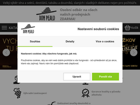 'donpealo.cz' screenshot