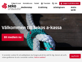'sekosakassa.se' screenshot