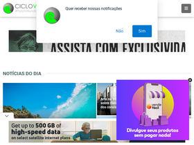 'ciclovivo.com.br' screenshot