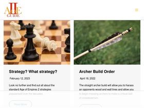 'aoe2.guide' screenshot