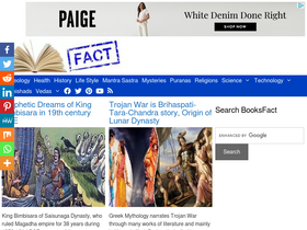 'booksfact.com' screenshot