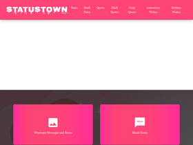'statustown.com' screenshot