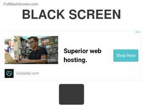 'fullblackscreen.com' screenshot
