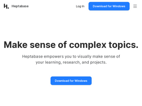 'heptabase.com' screenshot