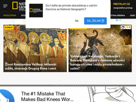 'nationalgeographic.rs' screenshot