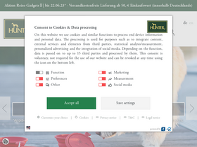 'wirliebenhunter.de' screenshot