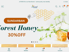 JOYNAGAR homepage screenshot