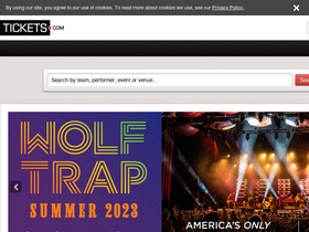 'tickets.com' screenshot