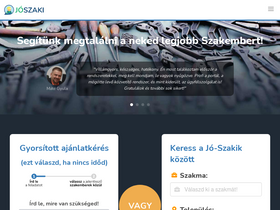 'joszaki.hu' screenshot