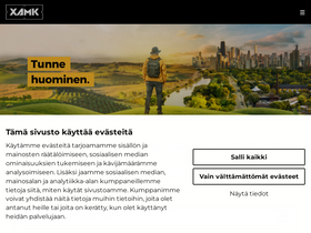 'xamk.fi' screenshot