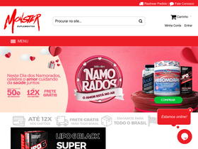 'monstersuplementos.com' screenshot