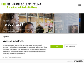 'boell.org' screenshot