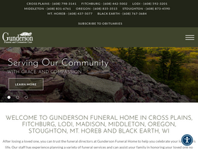 'gundersonfh.com' screenshot